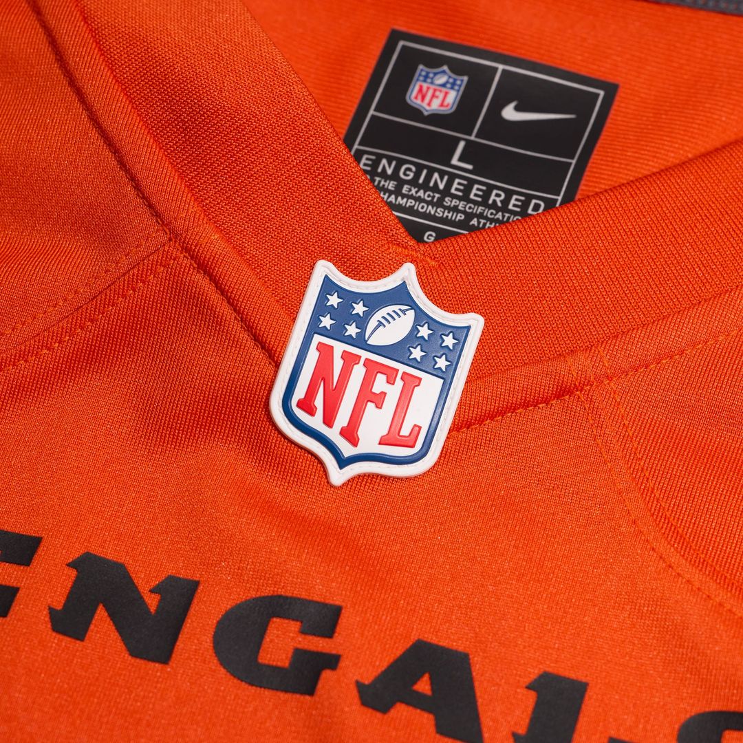Cincinnati Bengals Nike White Game Custom Jersey product image 10