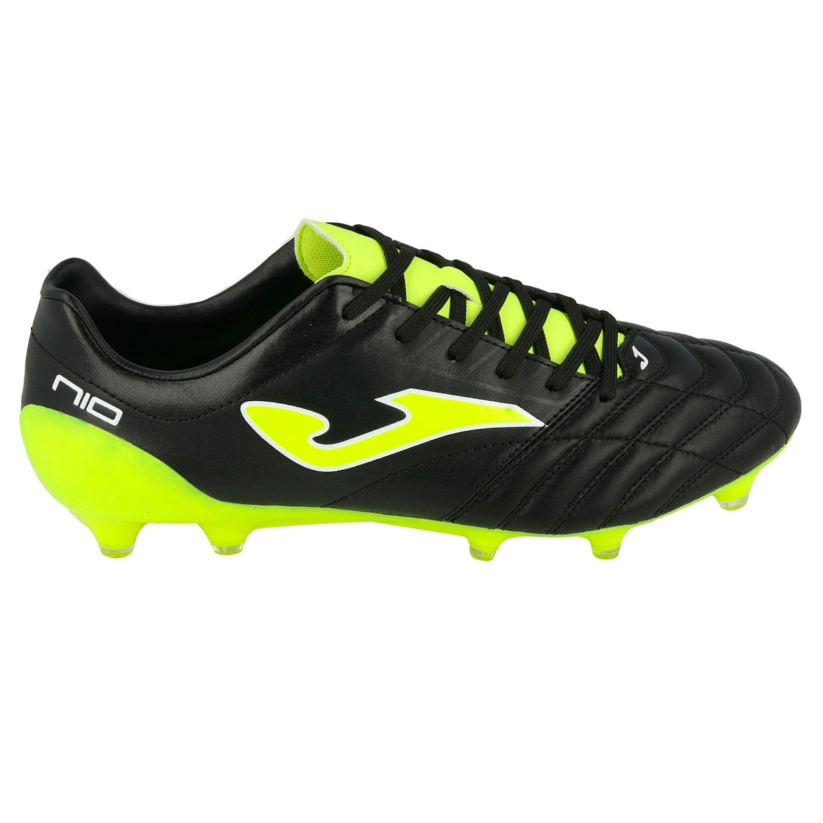 Joma Number 10 Pro 811 FG Black/Yellow product image 4, provided for visual reference and product detail review