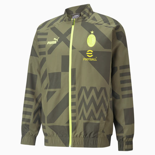 Ac Milan Prematch Football Jacket Men product image 1, provided for visual reference and product detail review