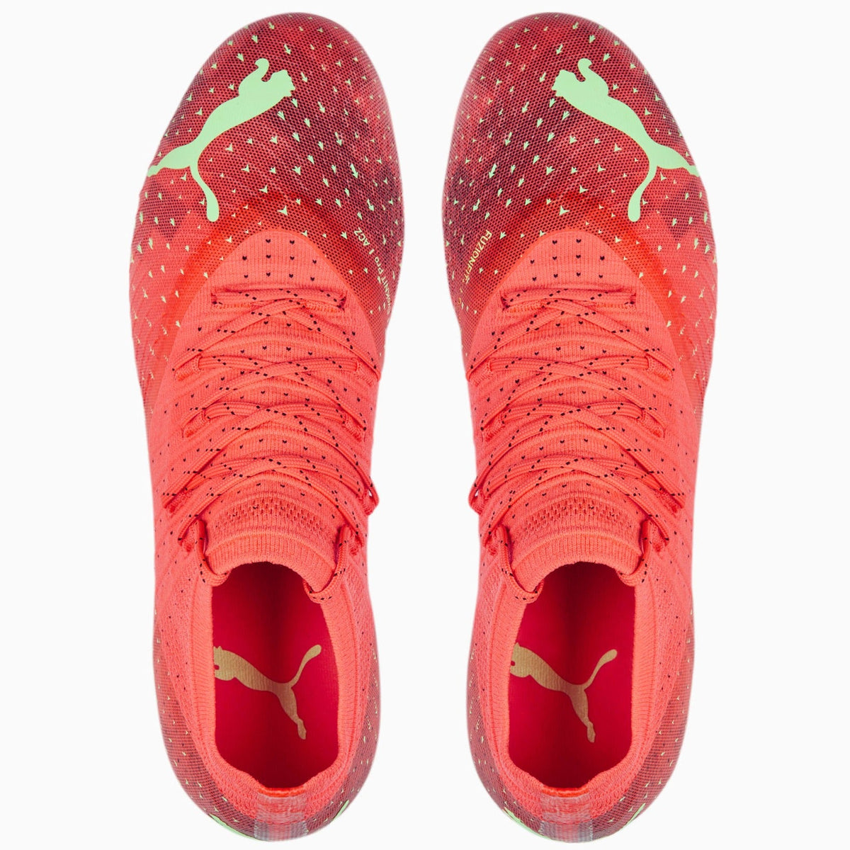 PUMA FUTURE Z 2.4 FG/AG-Fiery Coral-Fizzy Light-Puma Black-Salmon product image 3, provided for visual reference and product