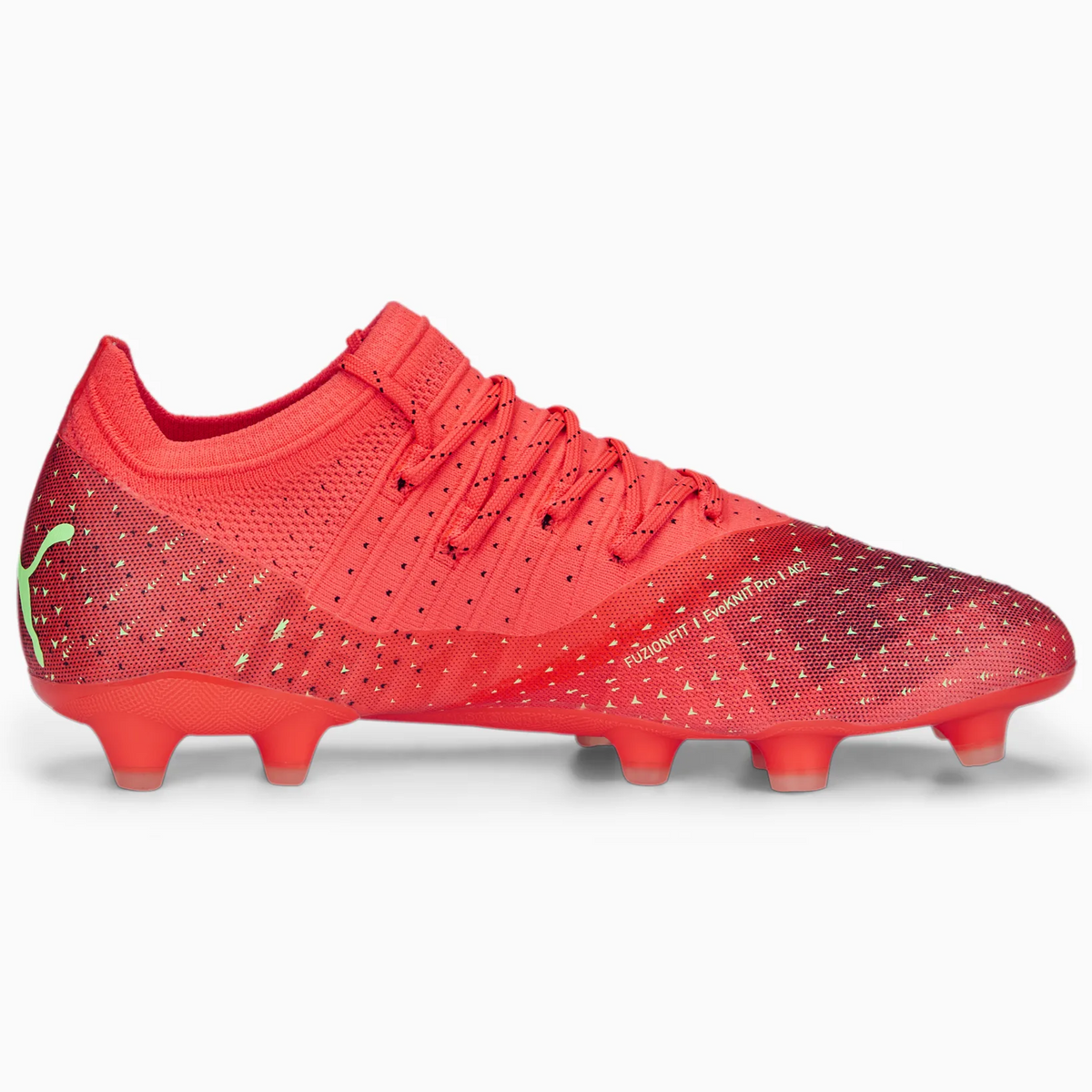 PUMA FUTURE Z 2.4 FG/AG-Fiery Coral-Fizzy Light-Puma Black-Salmon product image 1, provided for visual reference and product