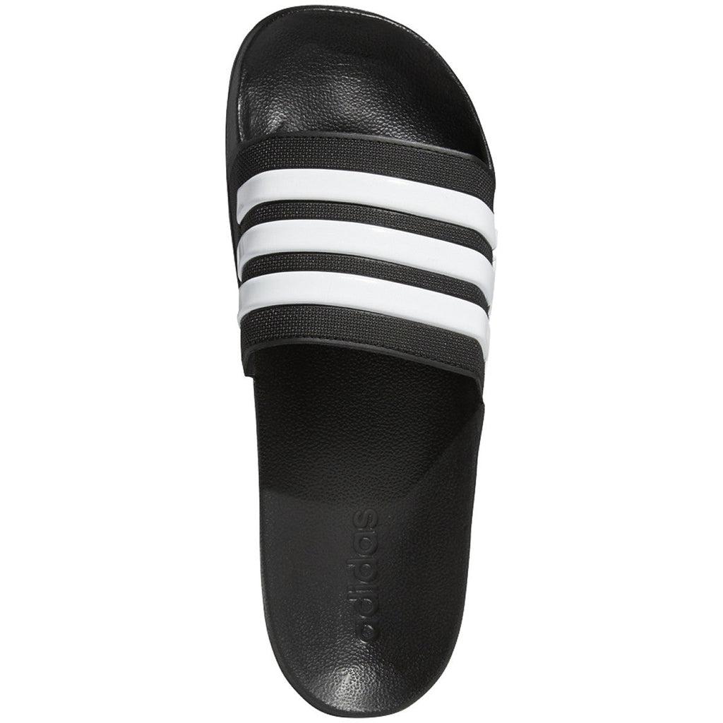 Adidas Adilette Shower Slides-Black/White product image 2, provided for visual reference and product detail review