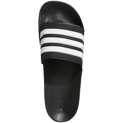 Adidas Adilette Shower Slides-Black/White product image 2, provided for visual reference and product detail review