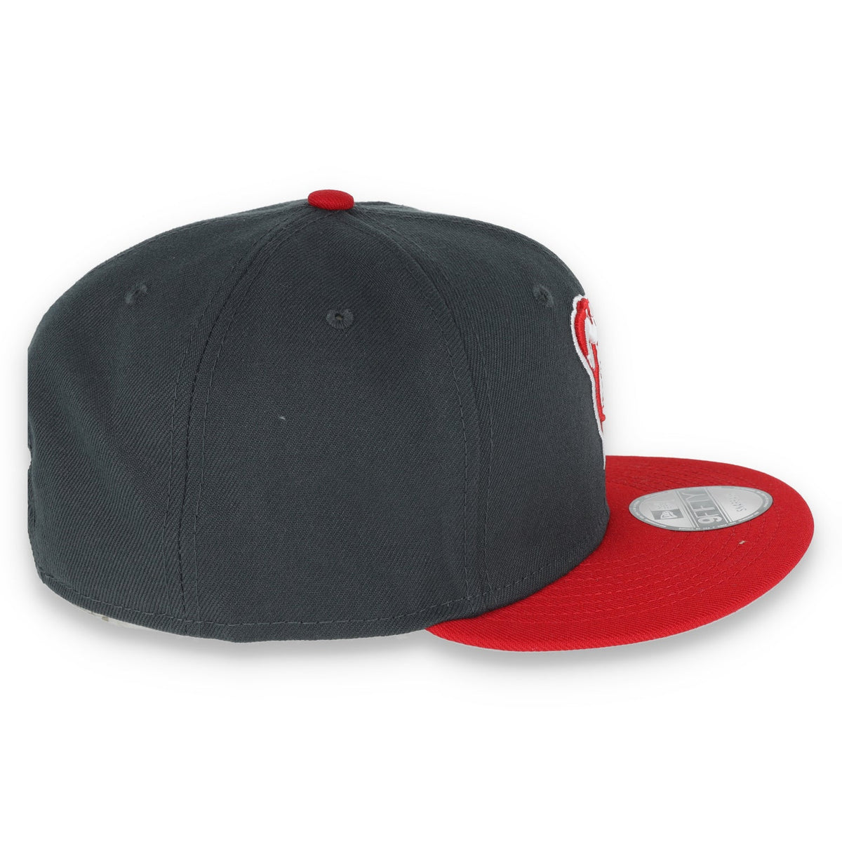 New Era Arizona Diamondbacks 2-Tone Color Pack 9FIFTY Snapback Hat - Grey/Scarlet product image 6, provided for visual