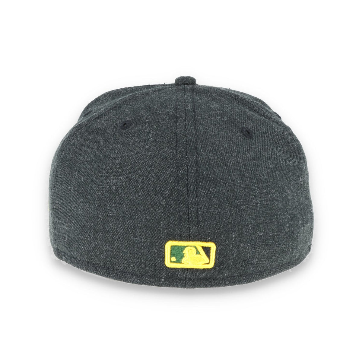 Oakland Athletics New Era 59Fifty Fitted Hat-Dark Heather Grey product image 5, provided for visual reference and product