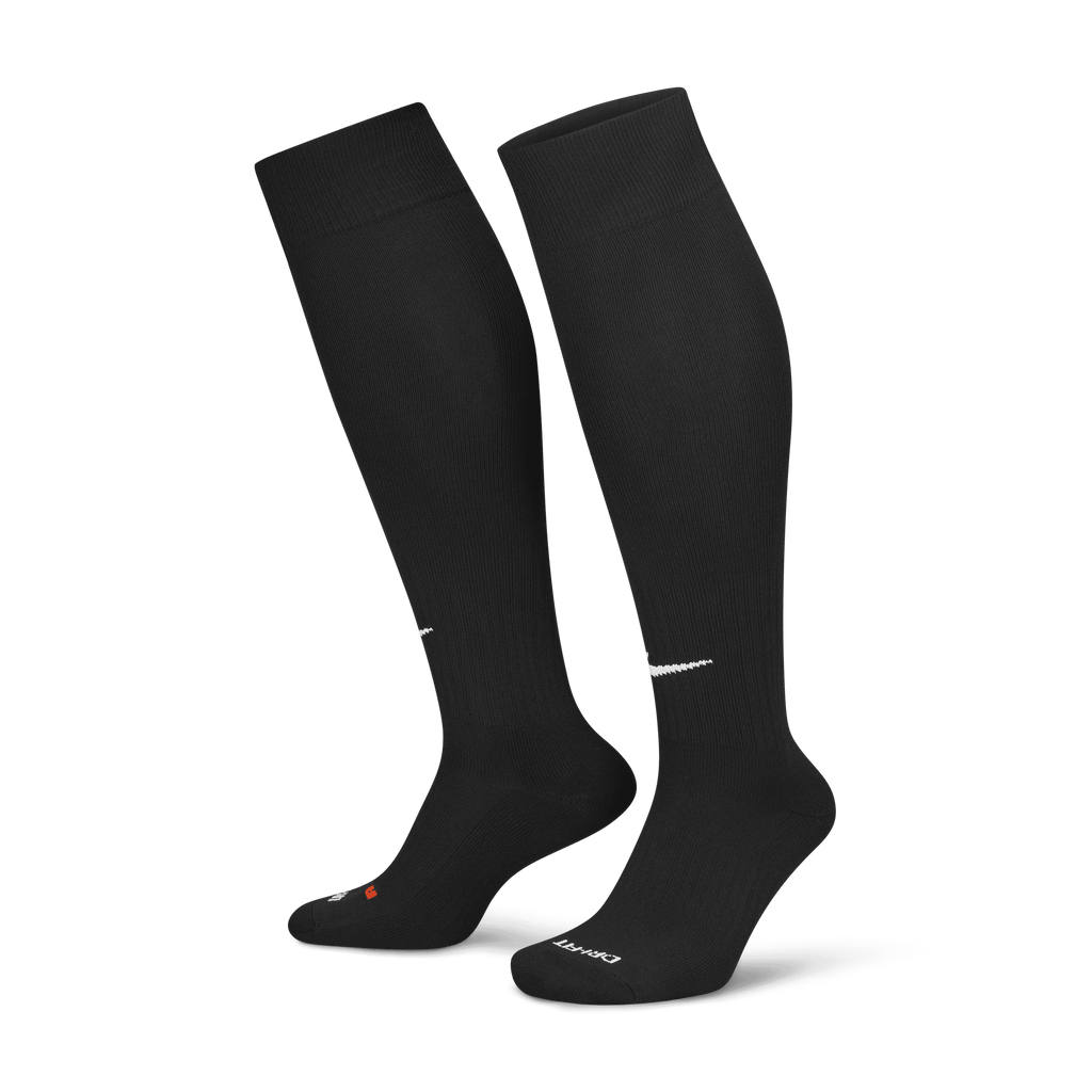 Nike Classic 2 Cushioned Over-the-Calf Socks-Black product image 1, provided for visual reference and product detail review