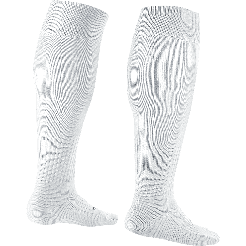 Nike Classic 2 Cushioned Over-the-Calf Socks-White product image 2, provided for visual reference and product detail review
