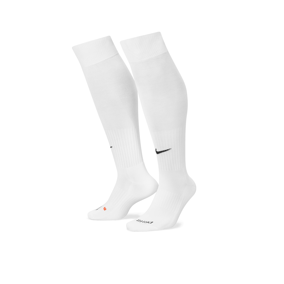 Nike Classic 2 Cushioned Over-the-Calf Socks-White product image 1, provided for visual reference and product detail review