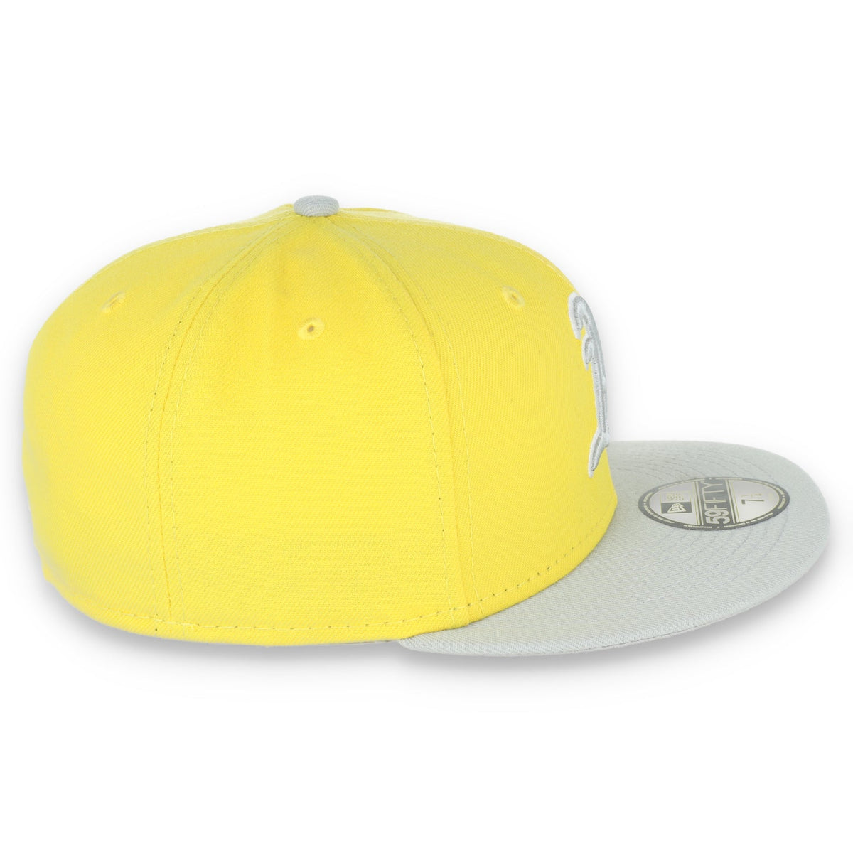 New Era Oakland Athletics 59Fifty Color Pack-Yellow/Grey product image 5, provided for visual reference and product detail