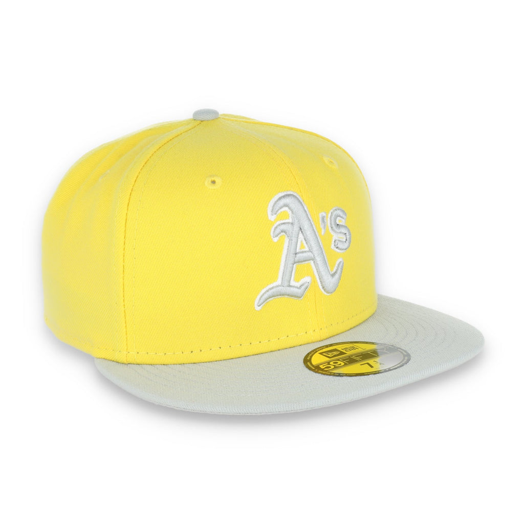 New Era Oakland Athletics 59Fifty Color Pack-Yellow/Grey product image 6, provided for visual reference and product detail