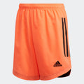 Adidas Youth Condivo 20 Goalkeeper Short - SALMON/BLACK product image 1, provided for visual reference and product detail