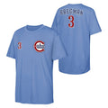 Alex Bregman Chicago Cubs Youth 2nd Alternate Baby Blue Sublimated T-Shirt product image 1, provided for visual reference