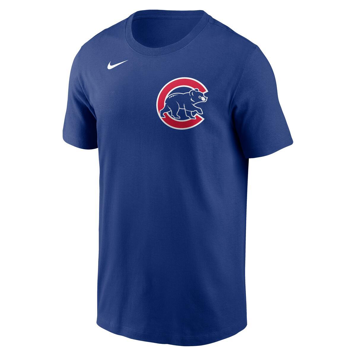 Alex Bregman #3 Chicago Cubs Nike Royal Player T-Shirt product image 3, provided for visual reference and product detail