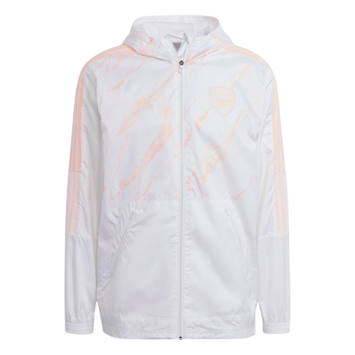 Adidas Arsenal Winbreaker Jacket-White product image 1, provided for visual reference and product detail review
