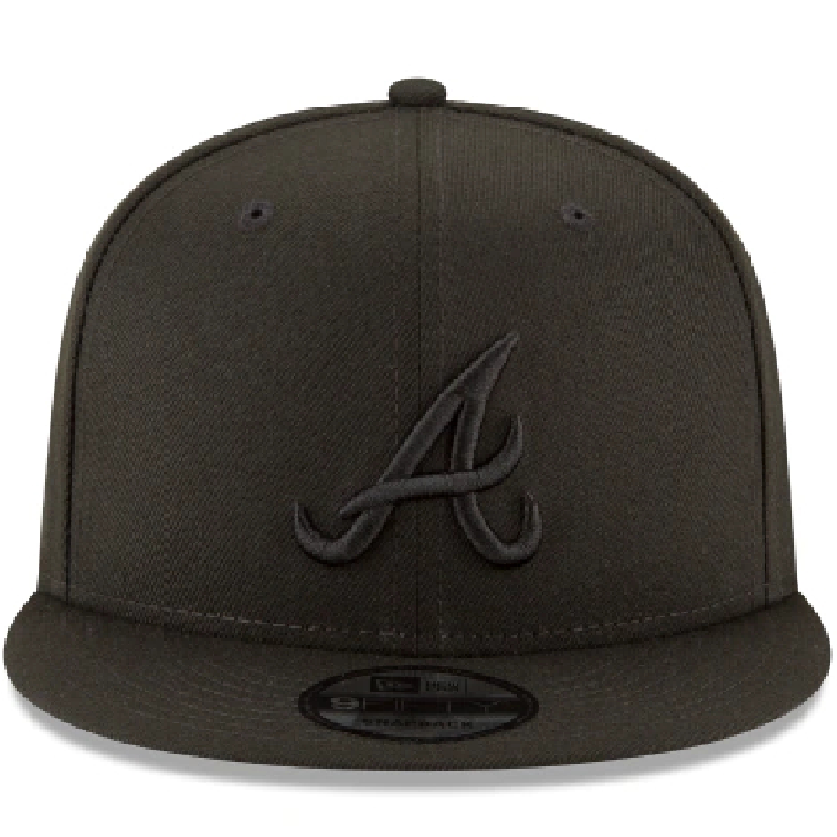 Atlanta Braves Mlb Basic 9Fifty Snapback-Black/Black product image 3, provided for visual reference and product detail review