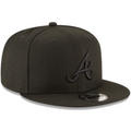 Atlanta Braves Mlb Basic 9Fifty Snapback-Black/Black product image 1, provided for visual reference and product detail review