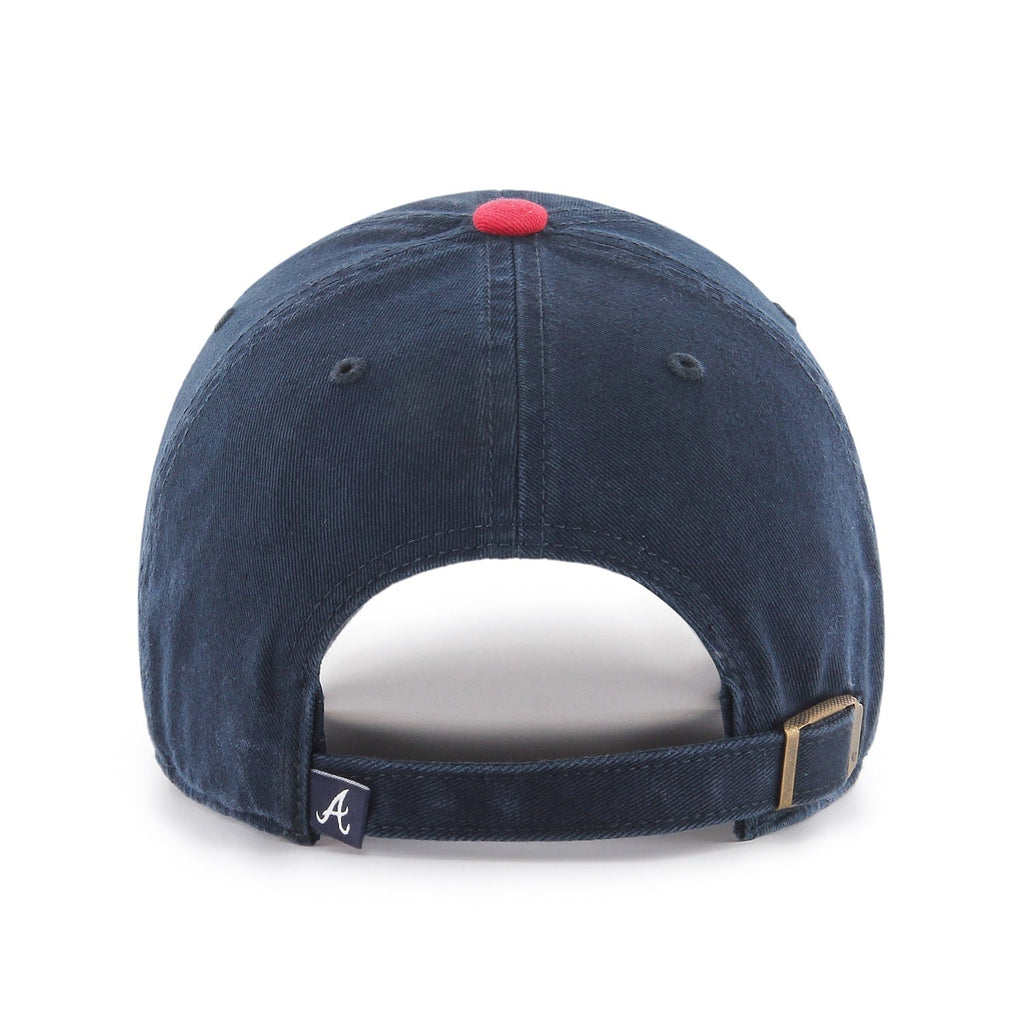 Atlanta Braves '47 Clean Up Two Toned Adjustable Hat product image 2, provided for visual reference and product detail review