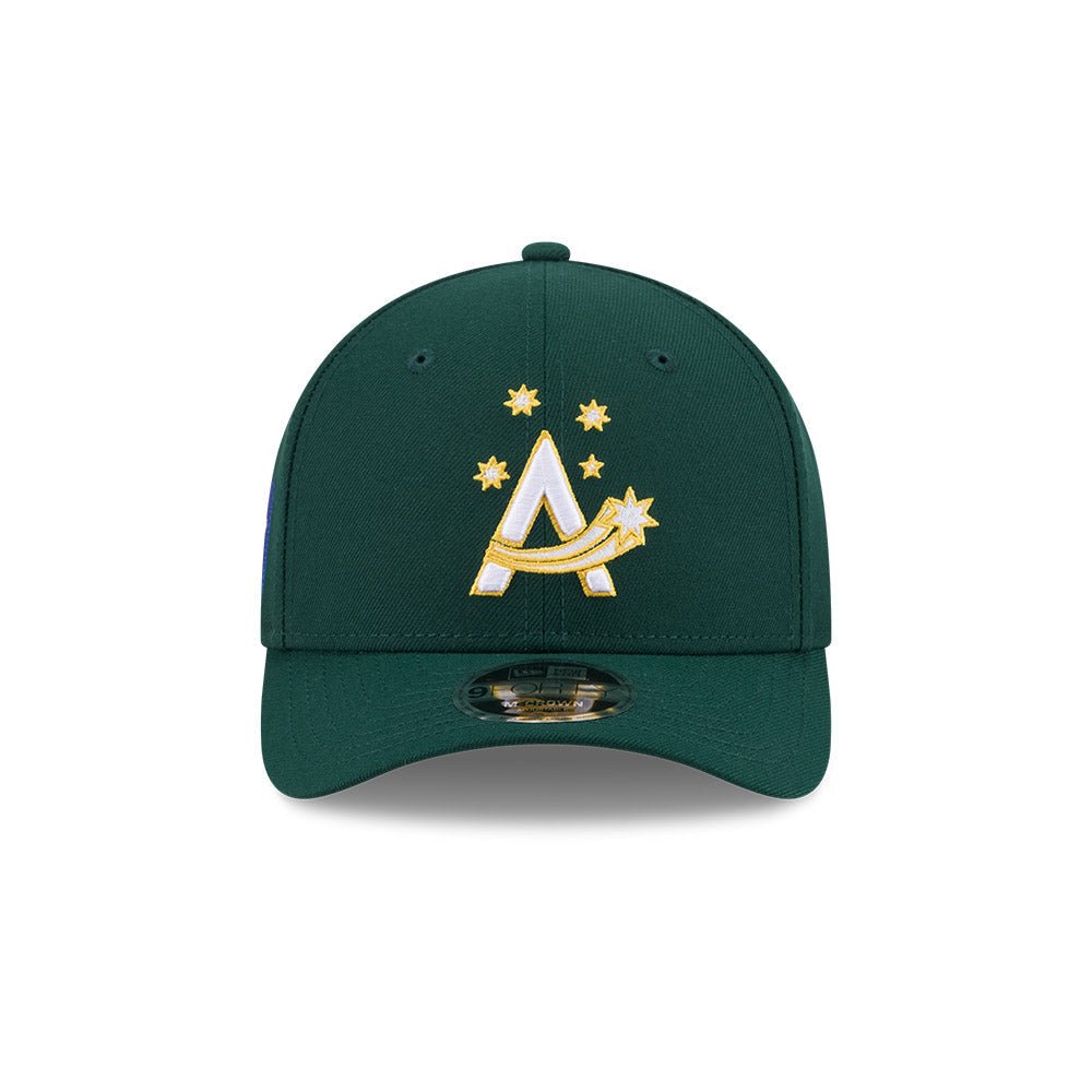 Australia World Baseball Classic 2026 New Era 9FORTY M-Crown Adjustable Hat product image 2, provided for visual reference