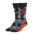 '47 Brand San Francisco Giants Bayonet Fuse Socks - Black/Grey product image 1, provided for visual reference and product