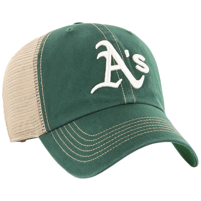 '47 Brand Oakland Athletics Trawler '47 Clean Up Adjustable Hat product image 2, provided for visual reference and product