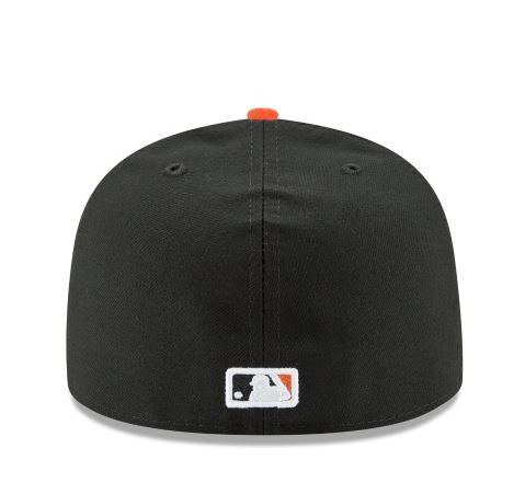 Baltimore Orioles New Era Road Authentic Collection 59Fifty Fitted-On-Field Collection Black/Orange product image 5,