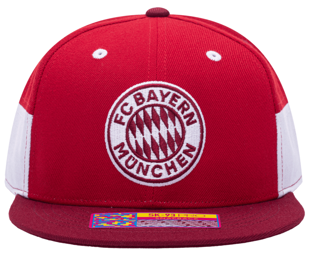 FI COLLECTIONS BAYERN MUNICH TRUITT Snapback HAT product image 1, provided for visual reference and product detail review