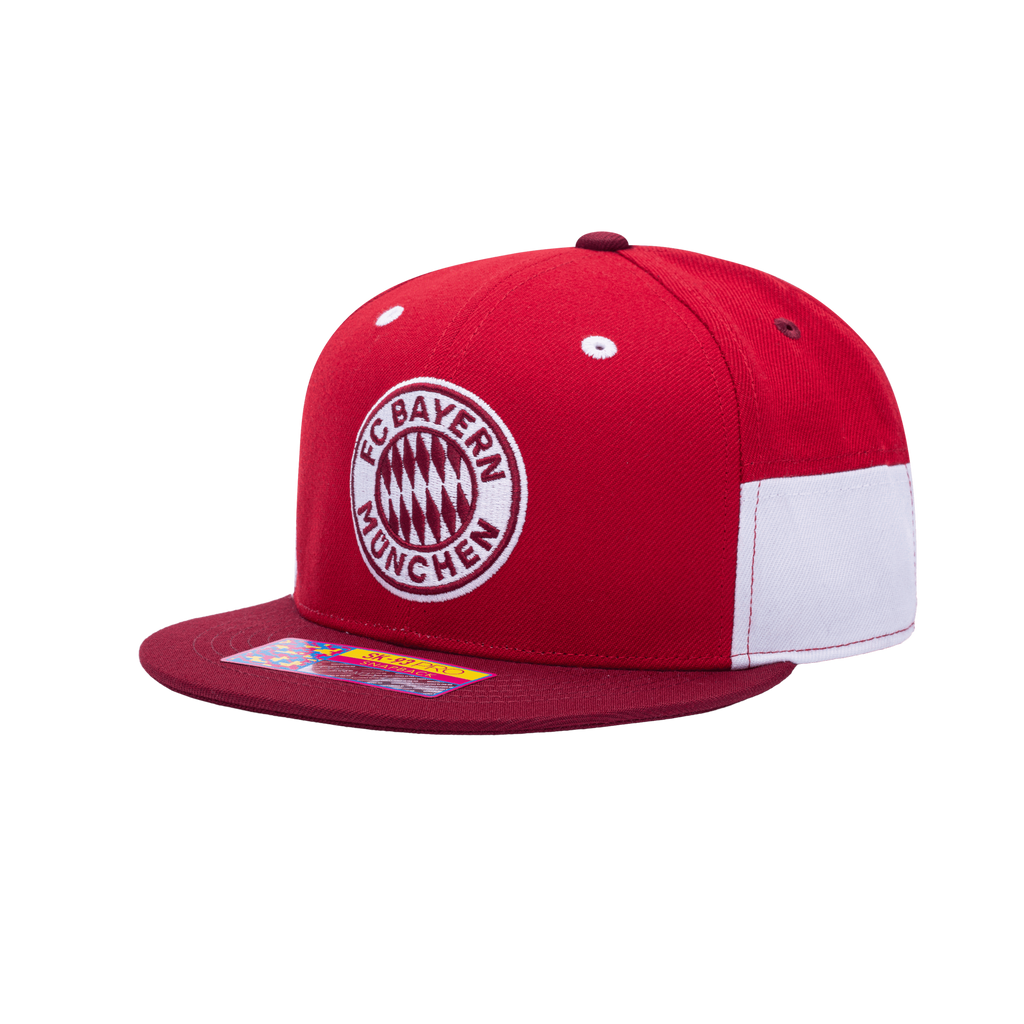 FI COLLECTIONS BAYERN MUNICH TRUITT Snapback HAT product image 2, provided for visual reference and product detail review