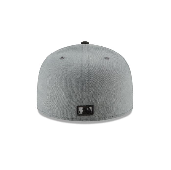 Boston Red Sox MLB Basic Collection 59Fifty Fitted-Grey/Black product image 6, provided for visual reference and product