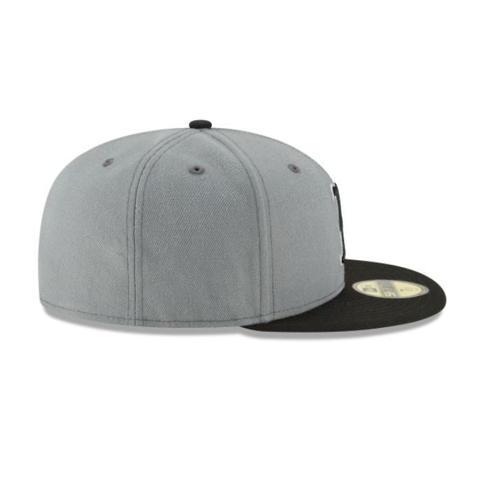 Boston Red Sox MLB Basic Collection 59Fifty Fitted-Grey/Black product image 5, provided for visual reference and product