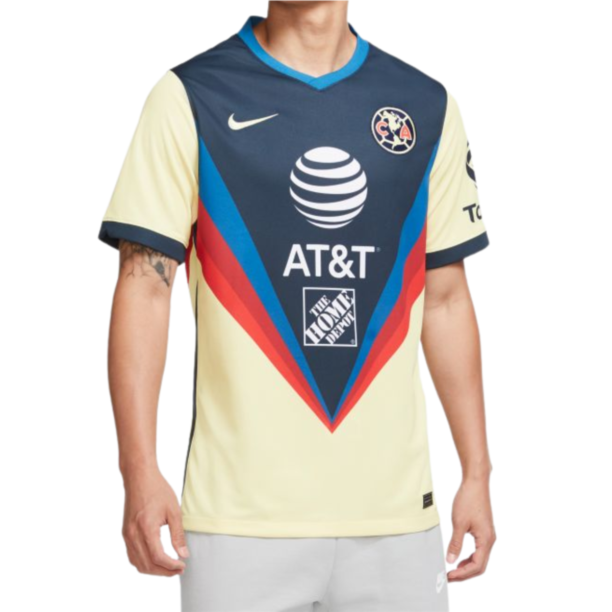 Nike Men Club America Home Jersey 20/21 product image 4, provided for visual reference and product detail review