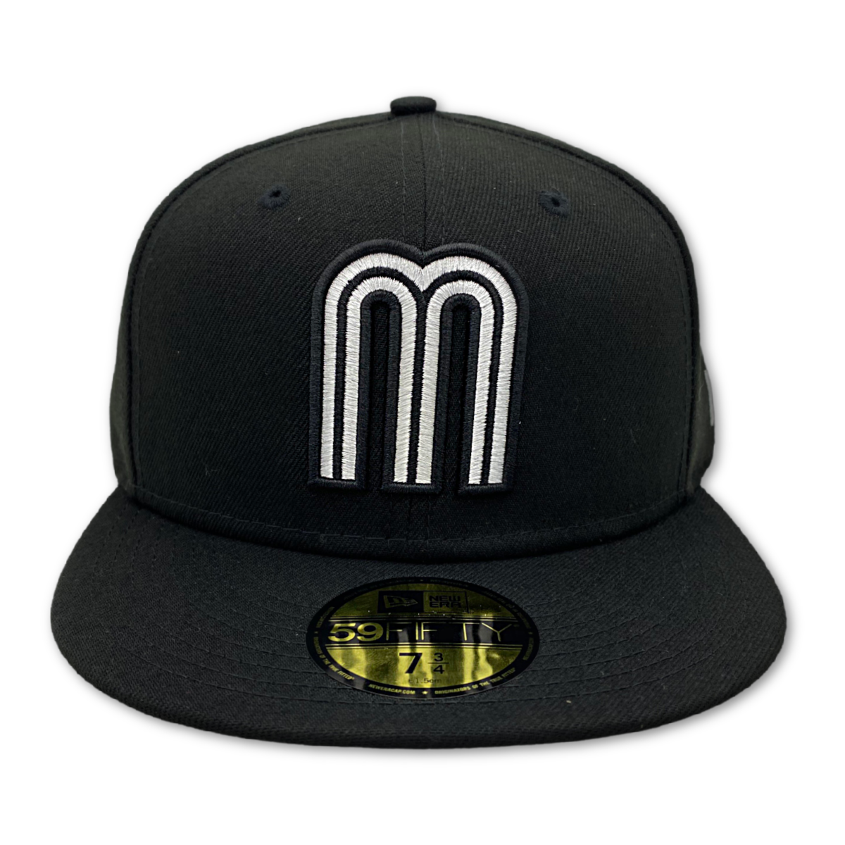New Era Official Mexico 59Fifty Fitted Hat-Black product image 2, provided for visual reference and product detail review