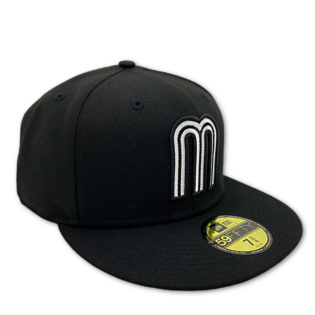 New Era Official Mexico 59Fifty Fitted Hat-Black product image 3, provided for visual reference and product detail review