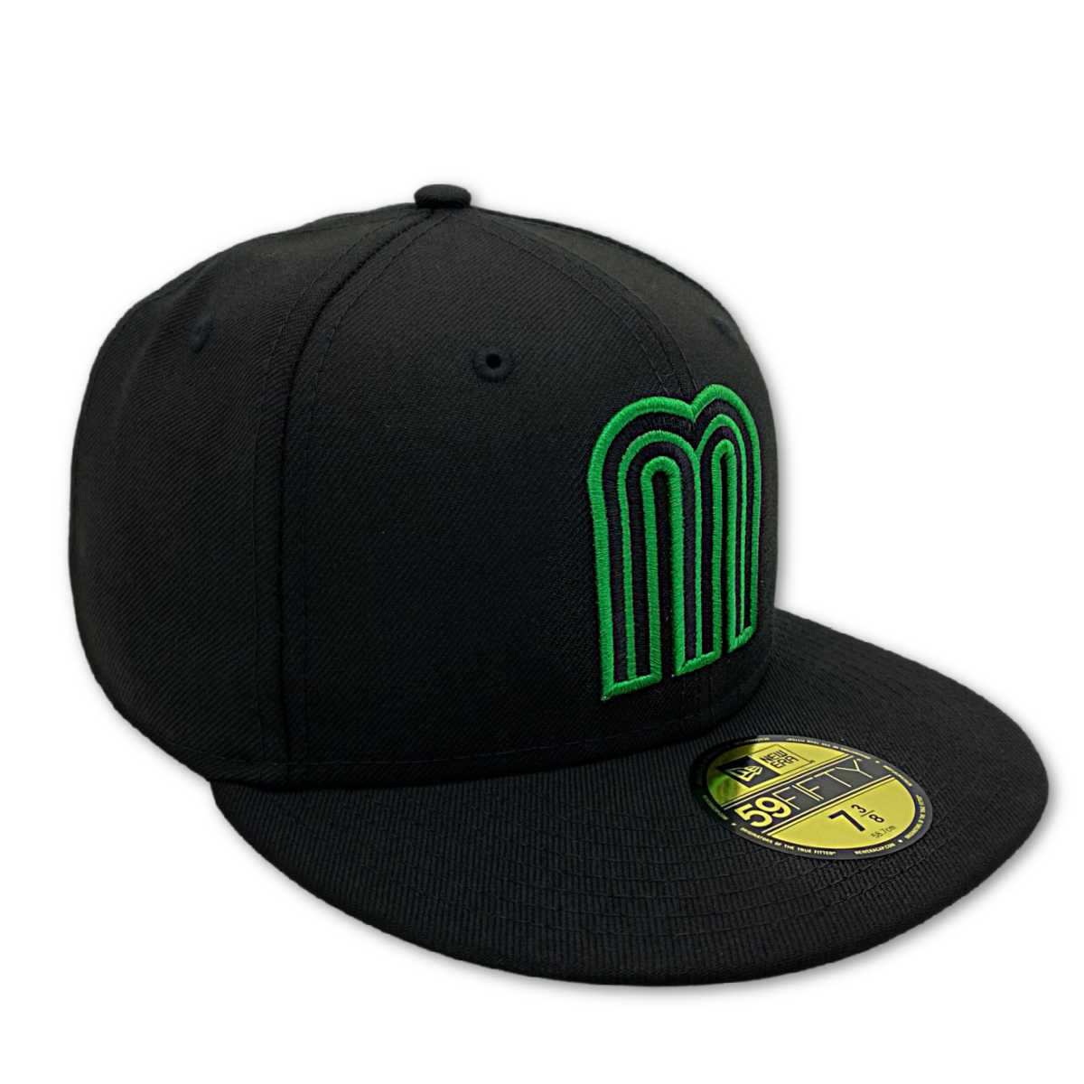New Era Official Wbc Mexico Team 59Fifty Fitted Hat-Blk product image 3, provided for visual reference and product detail