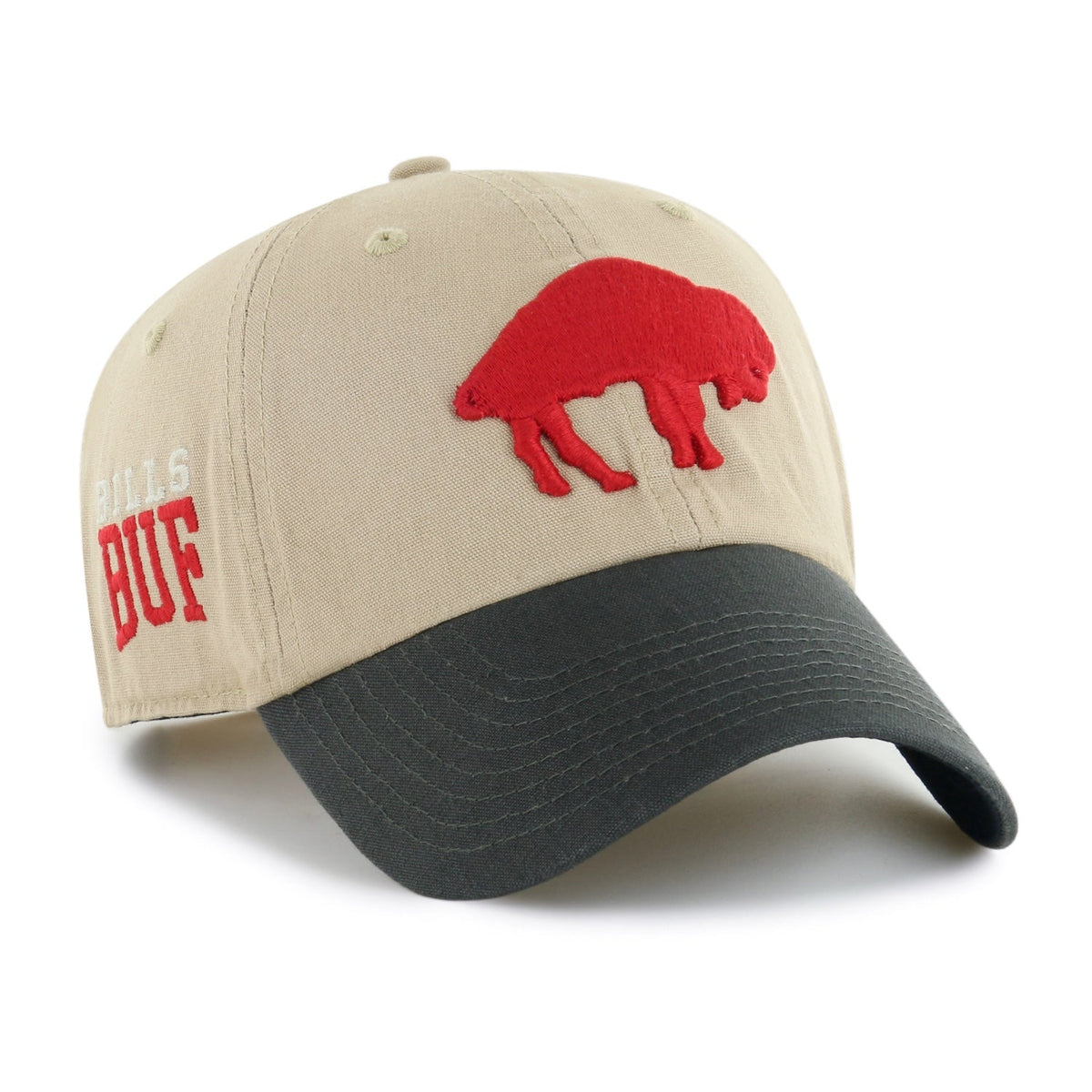 Buffalo Bills '47 Historic Khaki Ashford Clean Up Adjustable Hat product image 1, provided for visual reference and product