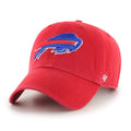 Buffalo Bills '47 Red Clean Up Adjustable Hat product image 1, provided for visual reference and product detail review
