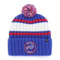 Buffalo Bills '47 Sonic Blue Plateau Cuffed Knit Hat product image 1, provided for visual reference and product detail review