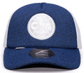 FI COLLECTIONS CLUB AMERICA DRIBBLING TRUCKER Snapback HAT-NAVY/WHITE product image 1, provided for visual reference and