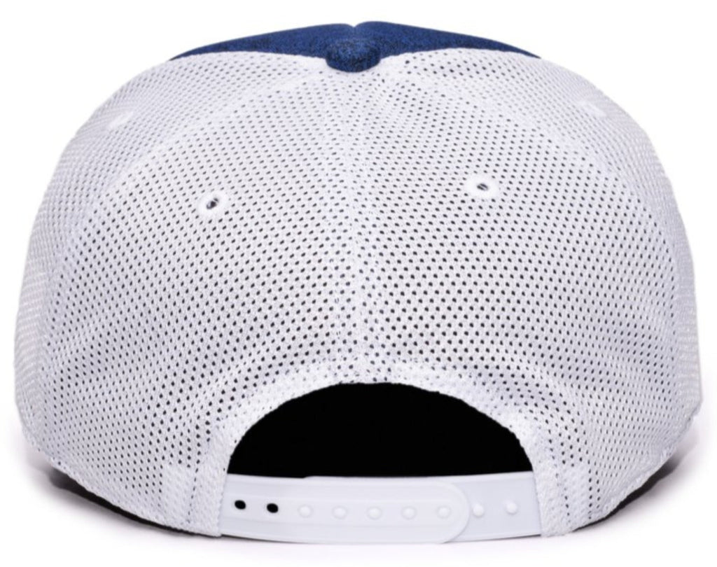 FI COLLECTIONS CLUB AMERICA DRIBBLING TRUCKER Snapback HAT-NAVY/WHITE product image 4, provided for visual reference and