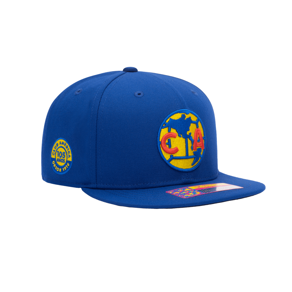 FI COLLECTIONS CLUB AMERICA 105TH ANNIVERSARY RETRO Snapback product image 2, provided for visual reference and product