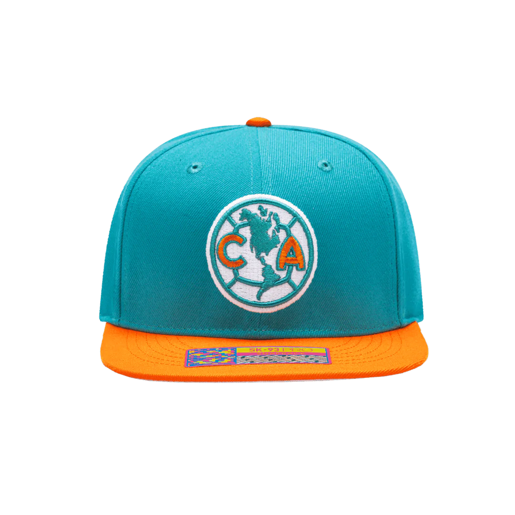 FI CLUB AMERICA AMERICA'S GAME Snapback HAT product image 1, provided for visual reference and product detail review