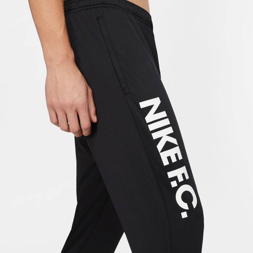 Nike F.C. Essential Men Soccer Pants-Black product image 4, provided for visual reference and product detail review