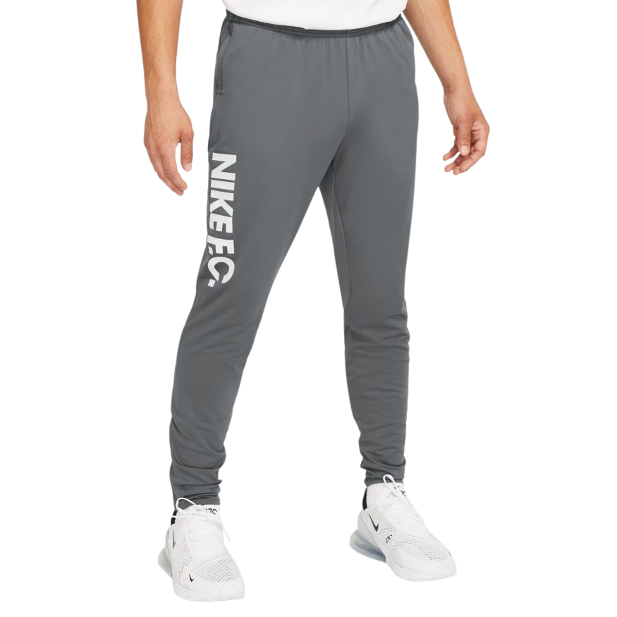 Nike F.C. Essential Men Soccer Pants-GREY product image 1, provided for visual reference and product detail review