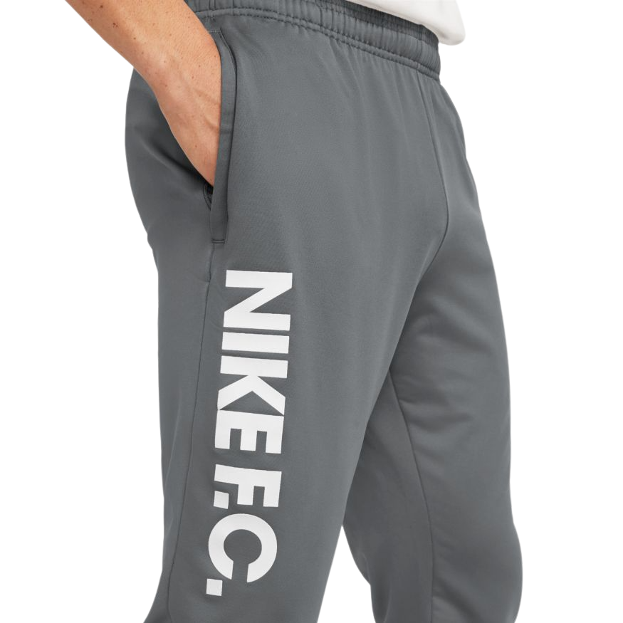 Nike F.C. Essential Men Soccer Pants-GREY product image 2, provided for visual reference and product detail review
