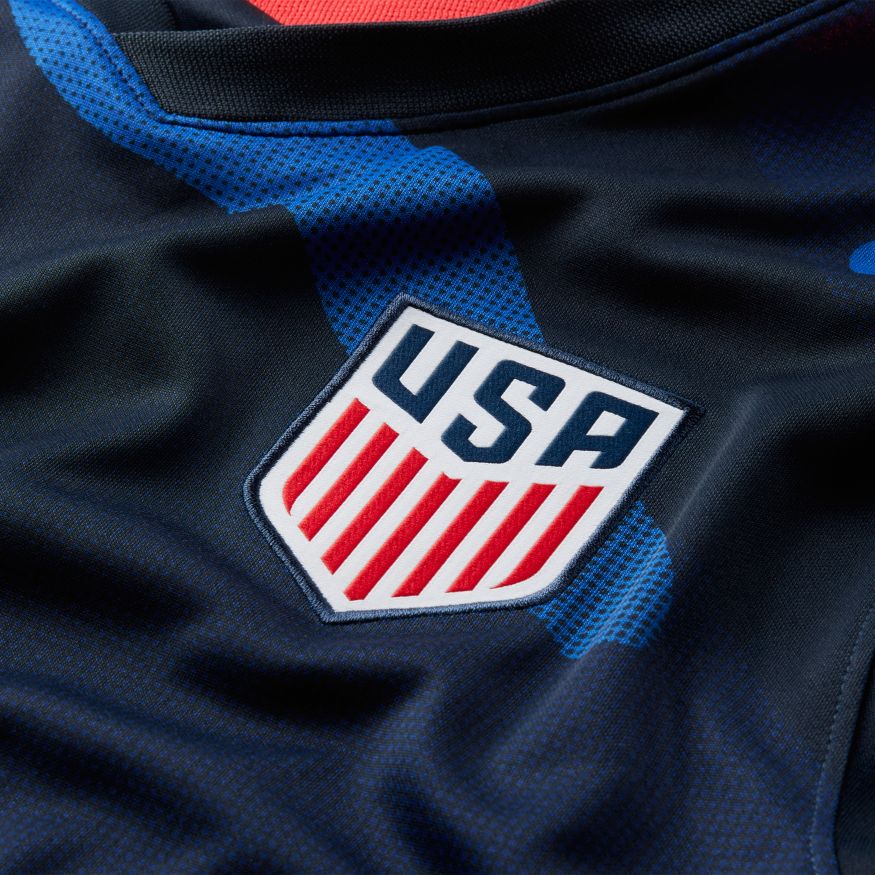 Nike U.S. Stadium Away Men Soccer Jersey 2020 product image 3, provided for visual reference and product detail review