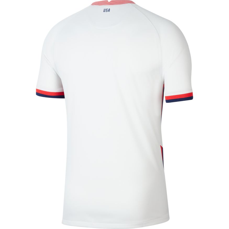 Nike U.S. Stadium Home Men Soccer Jersey 2020 product image 2, provided for visual reference and product detail review