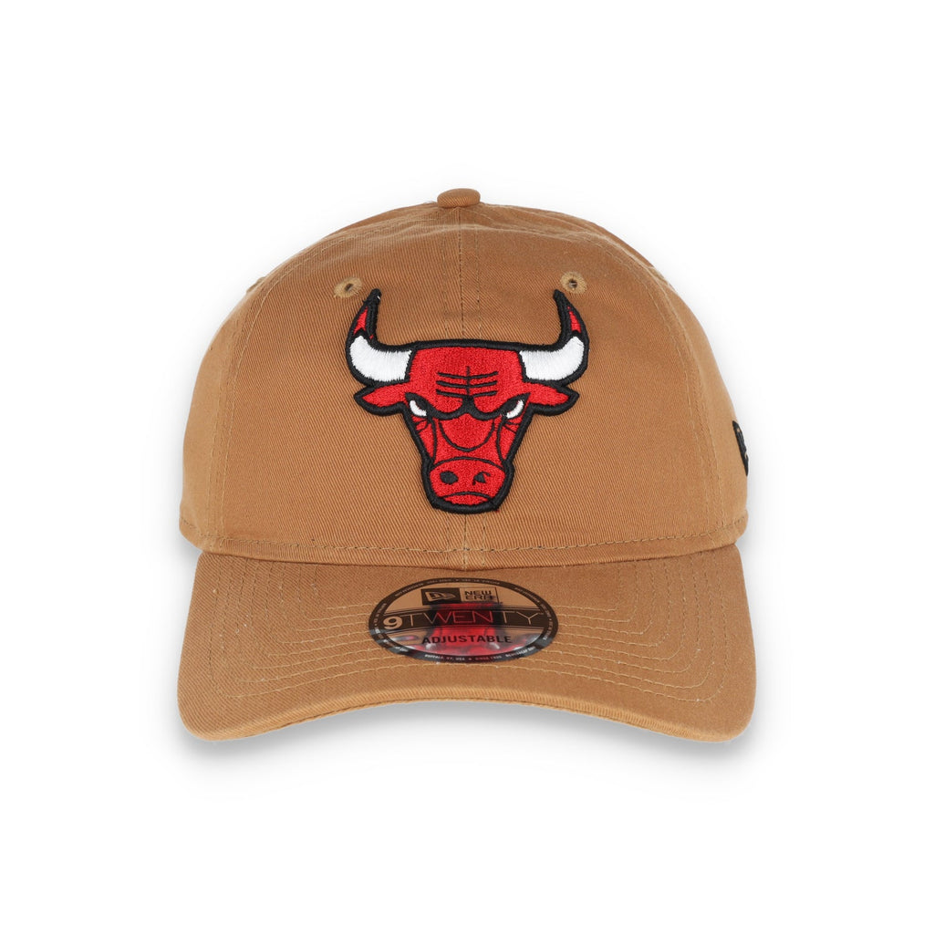 Chicago Bulls New Era Core Classic 9Twenty Adjustable-Tan product image 2, provided for visual reference and product detail