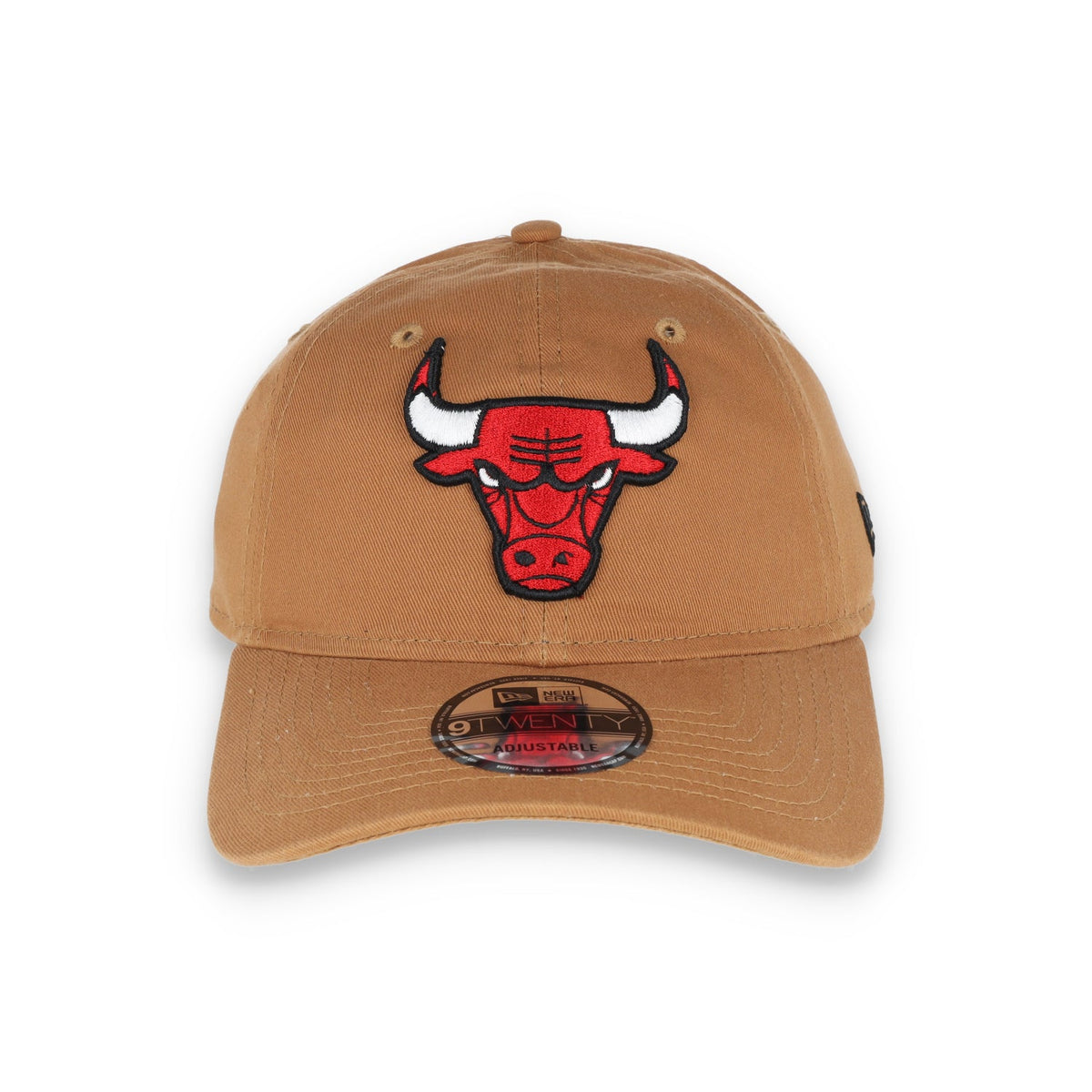 Chicago Bulls New Era Core Classic 9Twenty Adjustable-Tan product image 2, provided for visual reference and product detail