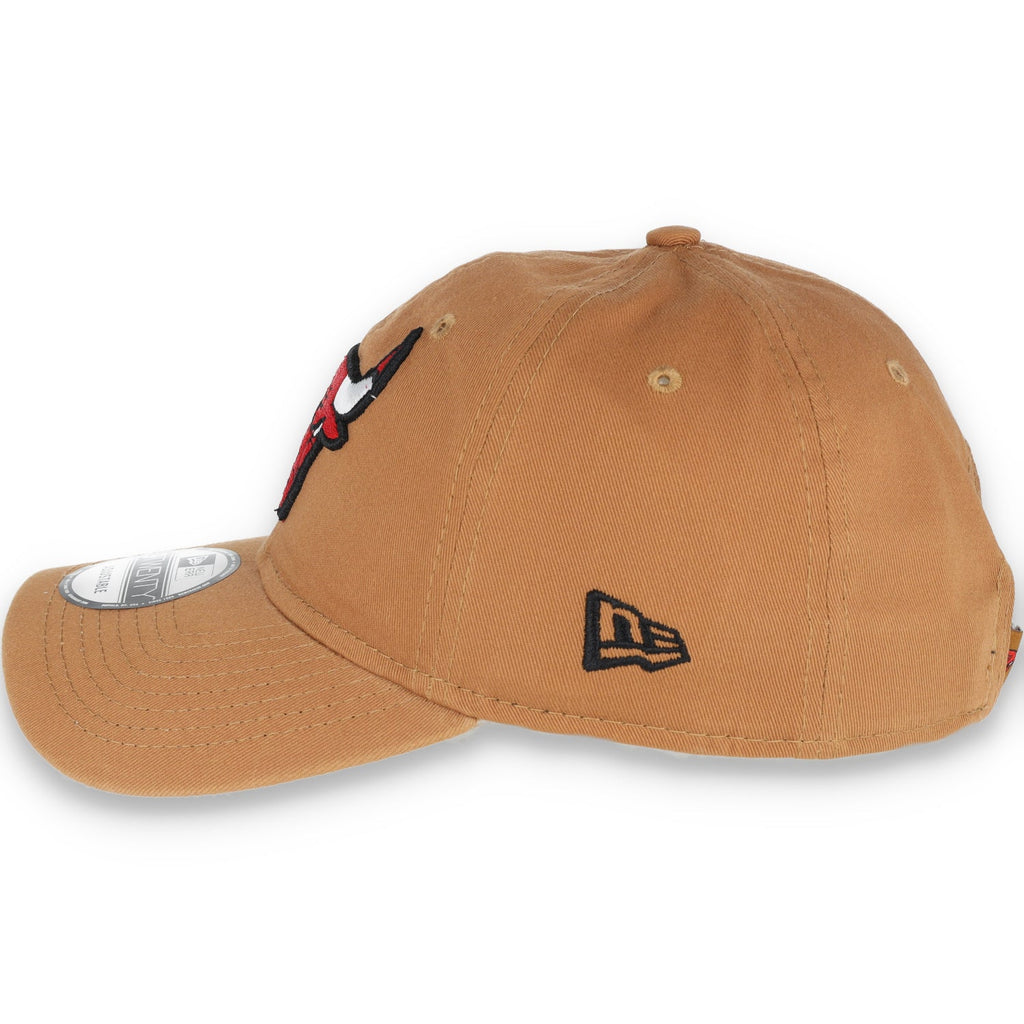 Chicago Bulls New Era Core Classic 9Twenty Adjustable-Tan product image 4, provided for visual reference and product detail