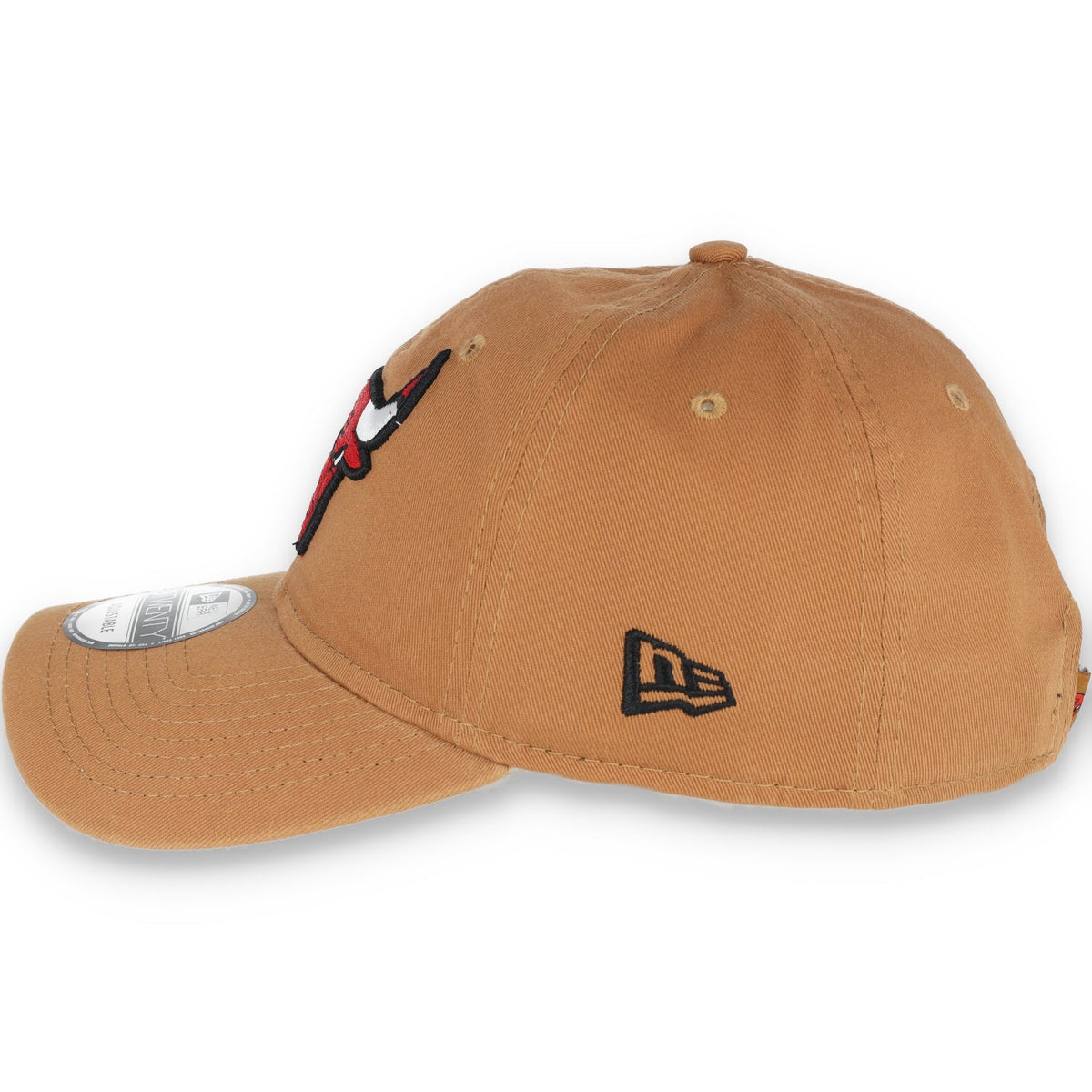Chicago Bulls New Era Core Classic 9Twenty Adjustable-Tan product image 4, provided for visual reference and product detail