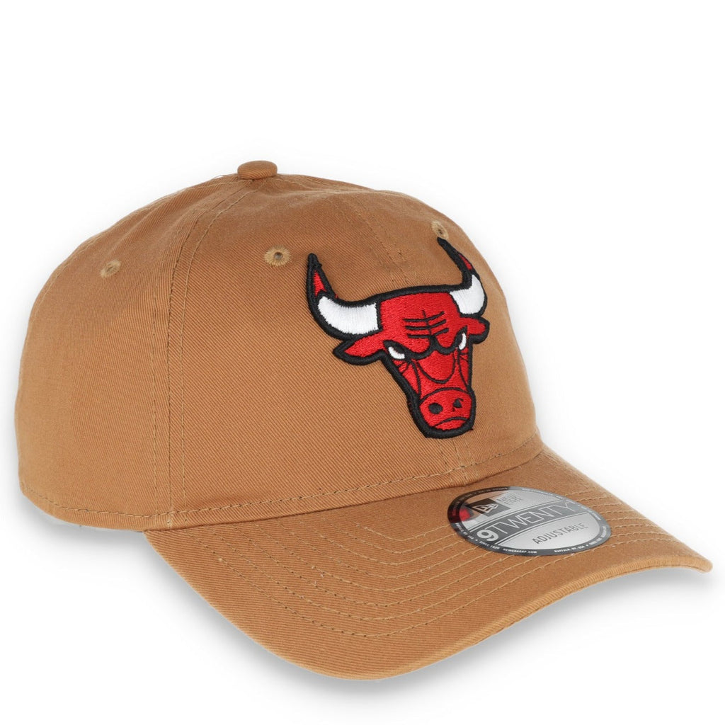 Chicago Bulls New Era Core Classic 9Twenty Adjustable-Tan product image 1, provided for visual reference and product detail